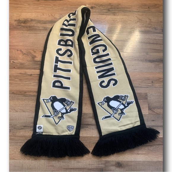 🏒NHL Pittsburgh Penguins 🐧 Scarf Reversible EUC - Picture 6 of 10